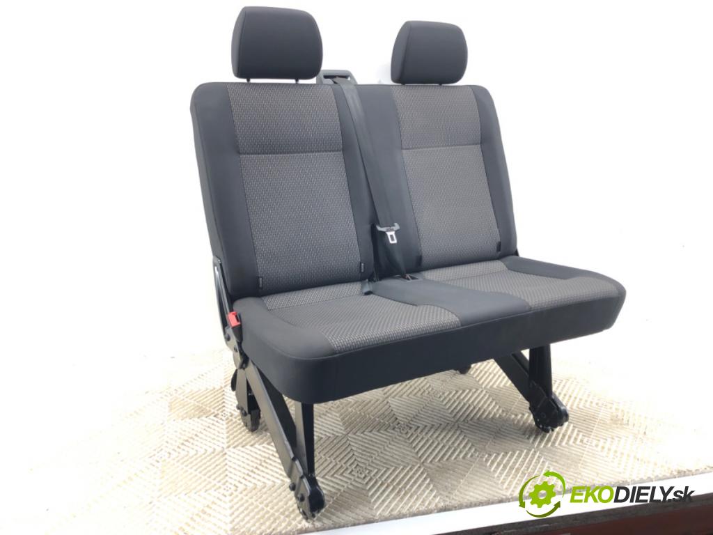 VW TRANSPORTER / CARAVELLE VI Autobus (SGB, SGJ, SHB, SHJ) 2015 - 2022    2.0 TDI 110 kW [150 KM] olej napędowy 2015 - 2022  Sedadlo Sedadlo zad DVOJNÁSOBEK: