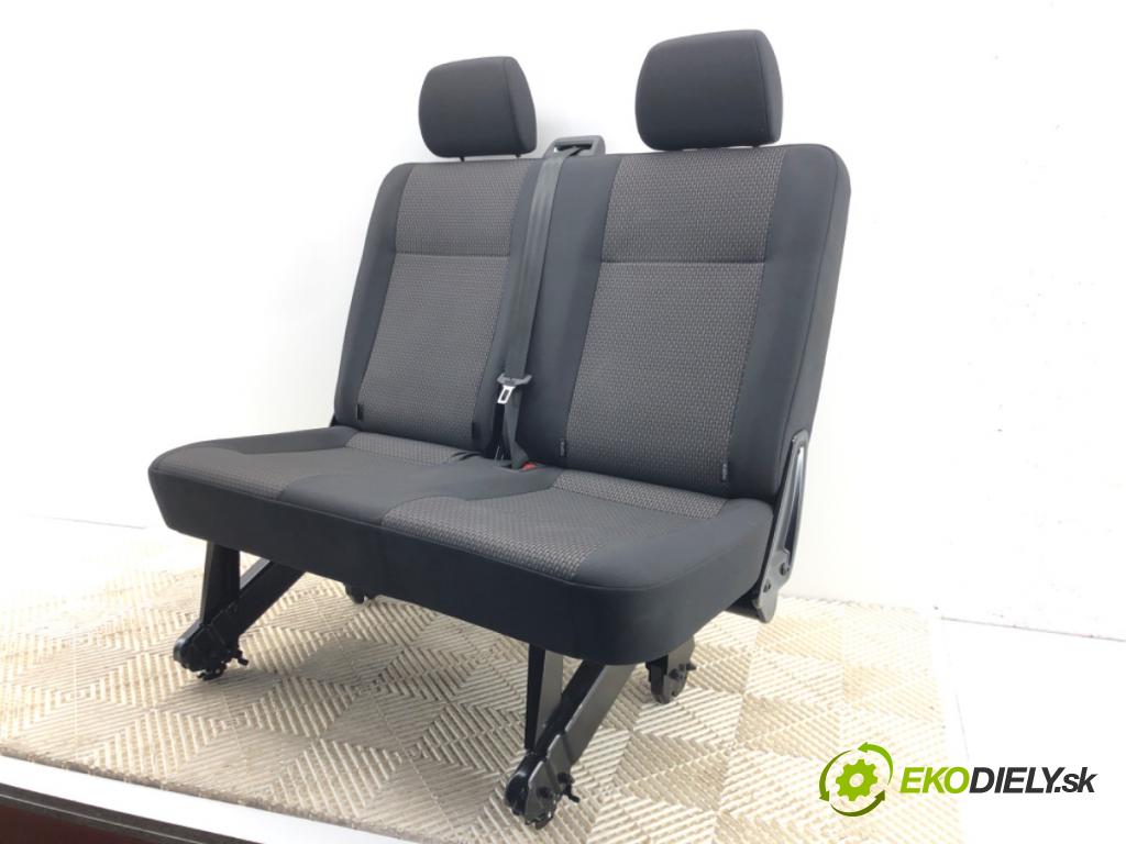 VW TRANSPORTER / CARAVELLE VI Autobus (SGB, SGJ, SHB, SHJ) 2015 - 2022    2.0 TDI 110 kW [150 KM] olej napędowy 2015 - 2022  Sedadlo Sedadlo zad DVOJNÁSOBEK: