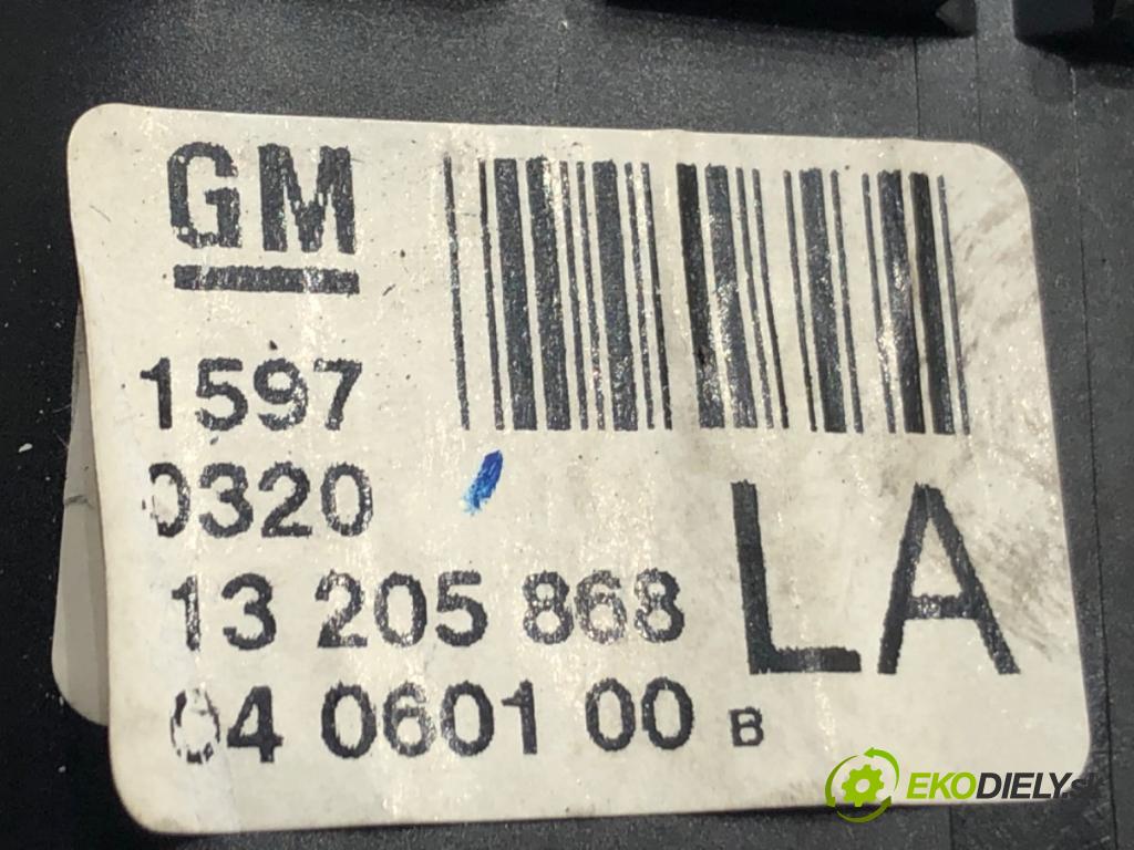 OPEL ZAFIRA B Nadwozie pełne/minivan (A05) 2005 - 2015    1.9 CDTI VAN (M75) 88 kW [120 KM] olej napędowy 2005 - 2015  spínač světel 13205868