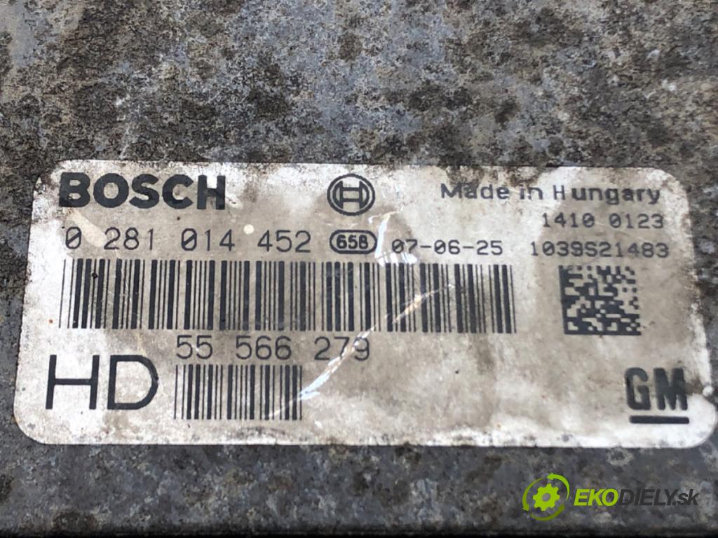 OPEL ZAFIRA B Nadwozie pełne/minivan (A05) 2005 - 2015    1.9 CDTI VAN (M75) 88 kW [120 KM] olej napędowy 2005 - 2015  riadiaca jednotka Motor 0281014452 (Riadiace jednotky)