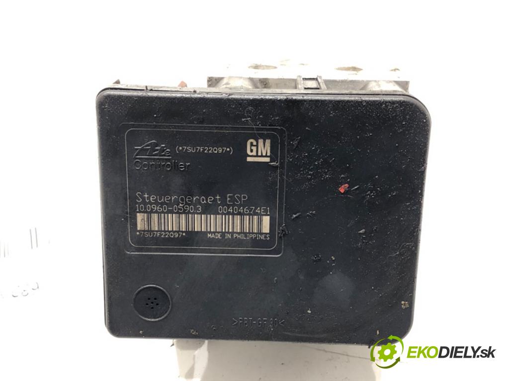 OPEL ZAFIRA B Nadwozie pełne/minivan (A05) 2005 - 2015    1.9 CDTI VAN (M75) 88 kW [120 KM] olej napędowy 2005 - 2015  Pumpa ABS 13244860BJ (Pumpy ABS)