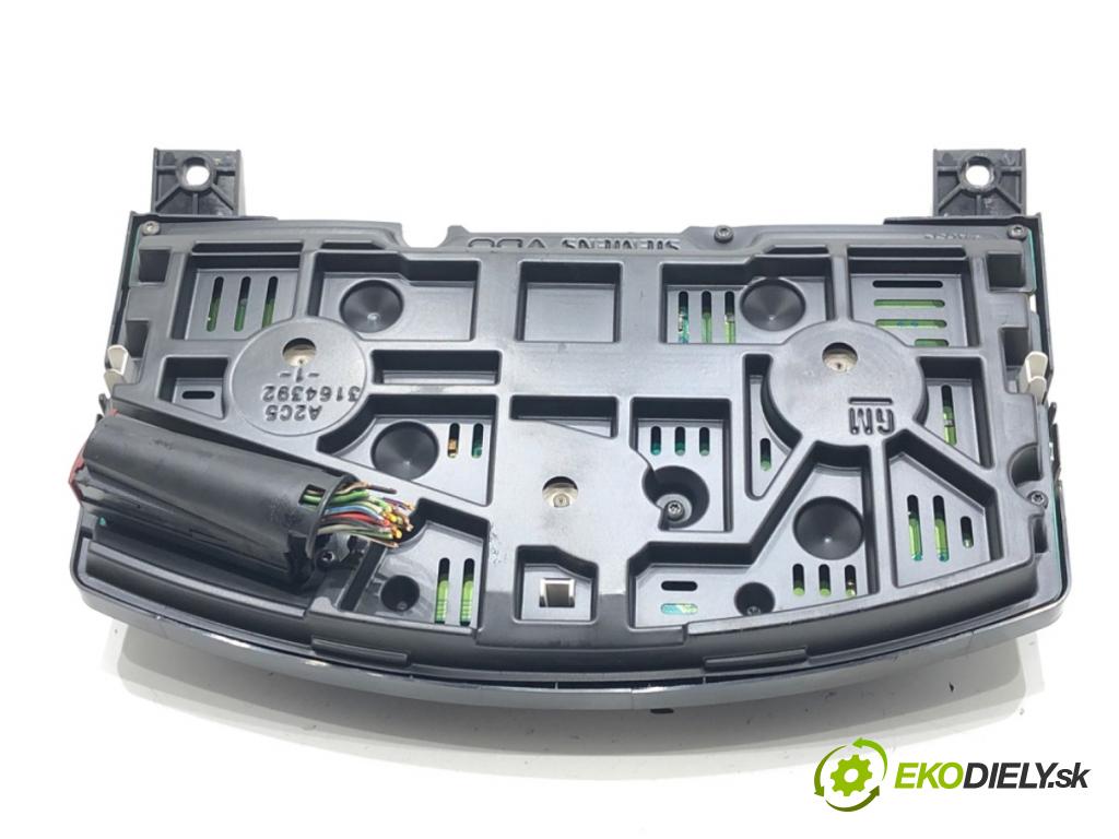 OPEL ZAFIRA B Nadwozie pełne/minivan (A05) 2005 - 2015    1.9 CDTI VAN (M75) 88 kW [120 KM] olej napędowy 2005 - 2015  Prístrojovka 13267520 (Prístrojové dosky, displeje)