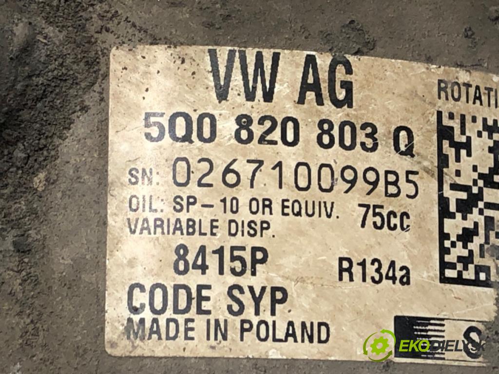 MAN TGE Autobus 2017 - 2022    2.0 TDI 130 kW [177 KM] olej napędowy 2017 - 2022  Kompresor klimatizácie 5Q0820803Q (Kompresory klimatizácie)