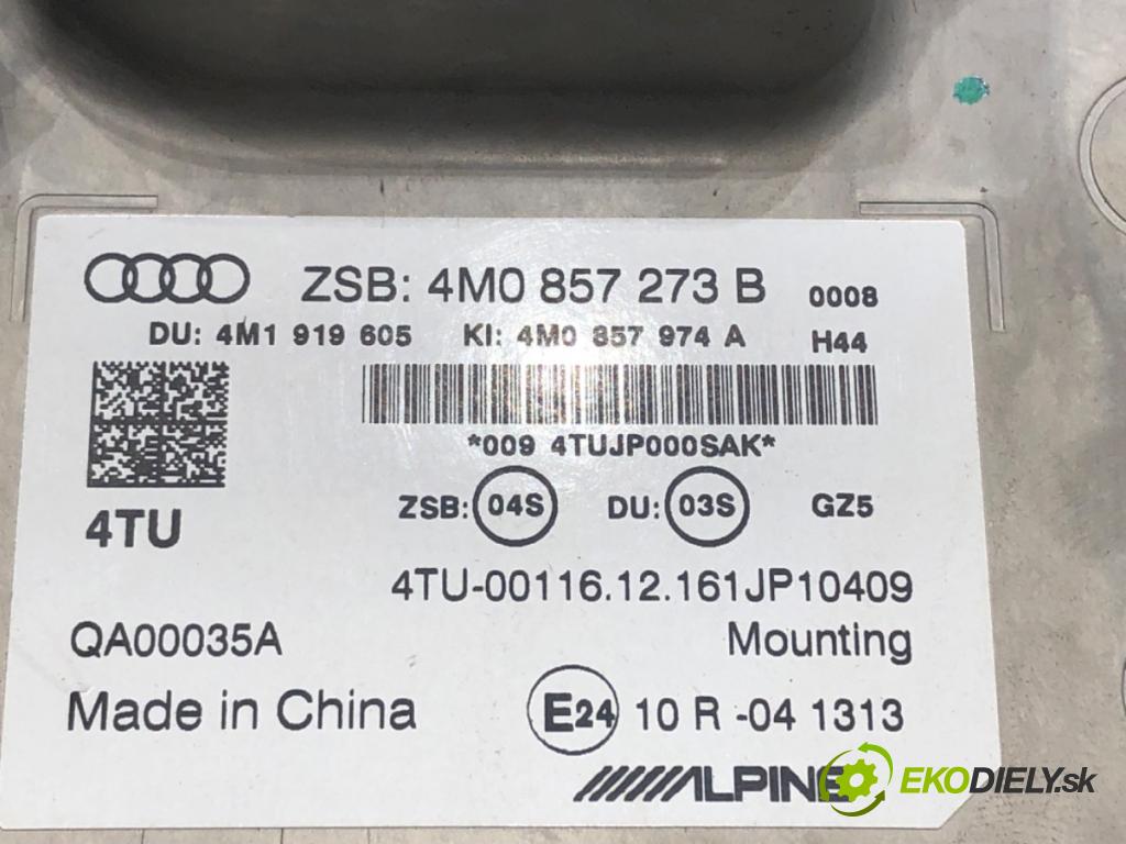 AUDI Q7 (4MB, 4MG) 2015 - 2022    3.0 TDI quattro 200 kW [272 KM] olej napędowy 2015 - 2019  Dislpej 4M0857273B (Prístrojové dosky, displeje)