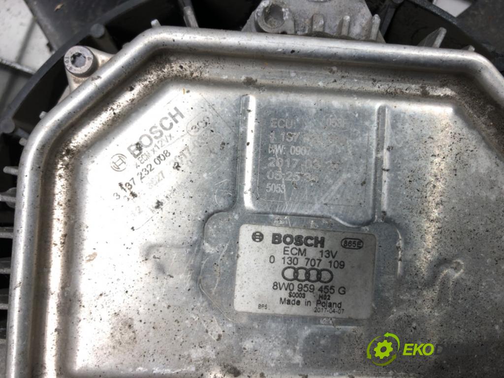 AUDI Q7 (4MB, 4MG) 2015 - 2022    3.0 TDI quattro 200 kW [272 KM] olej napędowy 2015 - 2019  ventilátor chladiče 8W0959455G (Ventilátory)