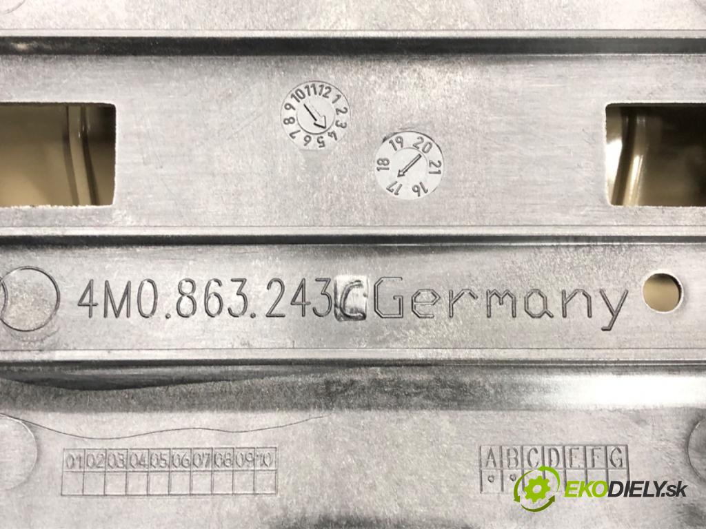 AUDI Q7 (4MB, 4MG) 2015 - 2022    3.0 TDI quattro 200 kW [272 KM] olej napędowy 2015 - 2019  Tunel stredový 4M0863243C (Stredový tunel / panel)