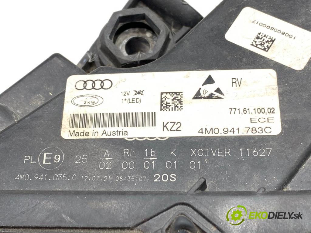 AUDI Q7 (4MB, 4MG) 2015 - 2022    3.0 TDI quattro 200 kW [272 KM] olej napędowy 2015 - 2019  světlomet levý přední část 4M0941783C