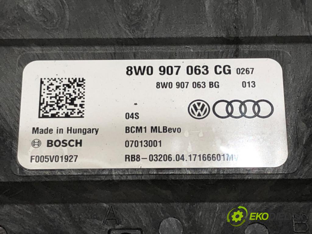 AUDI Q7 (4MB, 4MG) 2015 - 2022    3.0 TDI quattro 200 kW [272 KM] olej napędowy 2015 - 2019  Modul BCM 8W0907063CG (Ostatné)