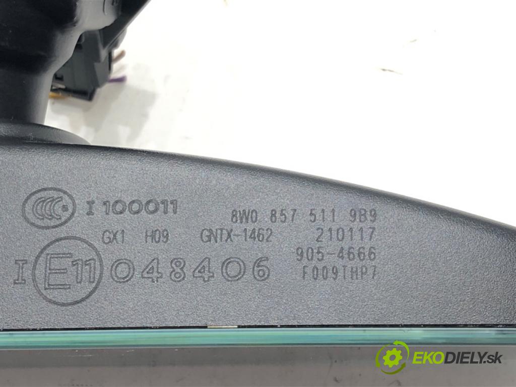 AUDI Q7 (4MB, 4MG) 2015 - 2022    3.0 TDI quattro 200 kW [272 KM] olej napędowy 2015 - 2019  Spätné zrkadlo vnútorné 8W0857511 (Spätné zrkadlá vnútorné)