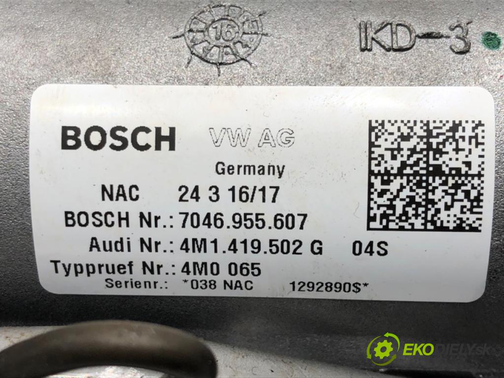 AUDI Q7 (4MB, 4MG) 2015 - 2022    3.0 TDI quattro 200 kW [272 KM] olej napędowy 2015 - 2019  Hriadeľ, tyč volantu 4M1419502G (Tyče riadenia (volantu))