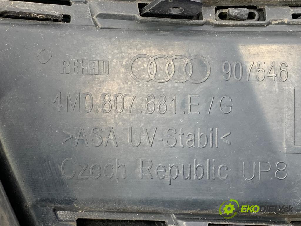 AUDI Q7 (4MB, 4MG) 2015 - 2022    3.0 TDI quattro 200 kW [272 KM] olej napędowy 2015 - 2019  mří nárazníka levý přední část 4M0807681E