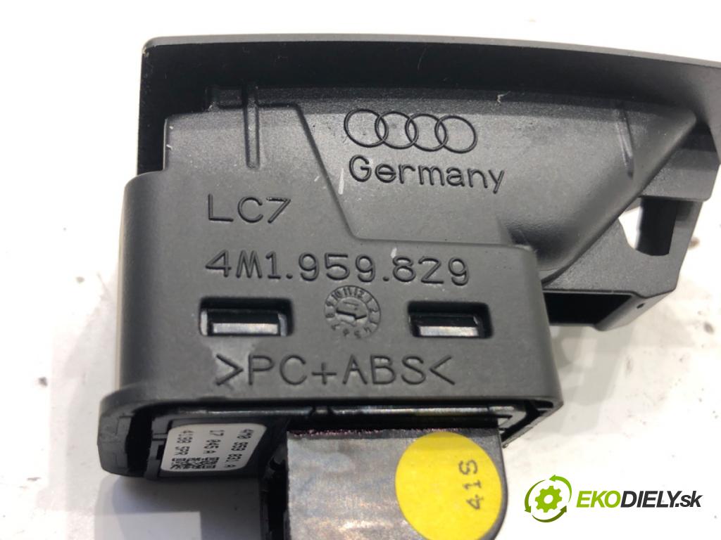 AUDI Q7 (4MB, 4MG) 2015 - 2022    3.0 TDI quattro 200 kW [272 KM] olej napędowy 2015 - 2019  Prepínač otvárania dverí 4M0959831A (Prepínače, spínače, tlačidlá a ovládače kúrenia)