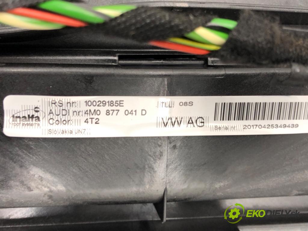 AUDI Q7 (4MB, 4MG) 2015 - 2022    3.0 TDI quattro 200 kW [272 KM] olej napędowy 2015 - 2019  střešní okno 4M0877041D (Okna karoserie)