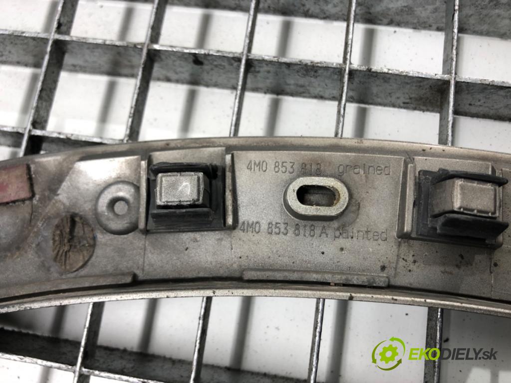 AUDI Q7 (4MB, 4MG) 2015 - 2022    3.0 TDI quattro 200 kW [272 KM] olej napędowy 2015 - 2019  Lišta blatníka zad pravá 4M0853818 (Lišty)