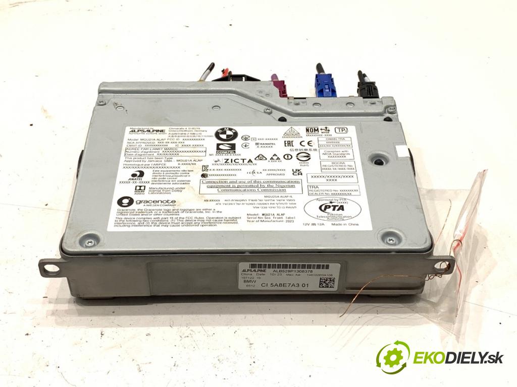 BMW X1 (U11) 2022-2025    s-drive 2.0i 115kW [156KM] BENZYNA  RADIO Navigácia 5A8E7A3 MGU21A (Audio zariadenia)