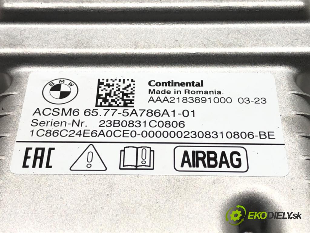 BMW X1 (U11) 2022-2025    s-drive 2.0i 115kW [156KM] BENZYNA  senzor airbag 5A786A1 (Snímač)