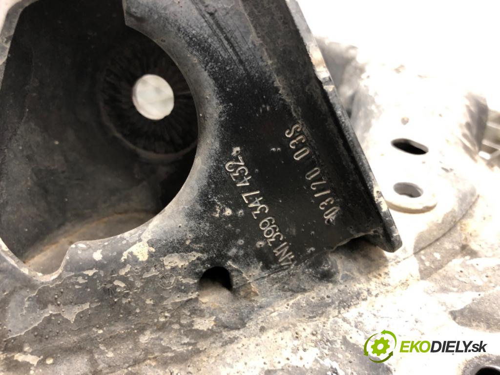 AUDI A8 D5 (4N2, 4N8) 2017 - 2022    60 TFSI Mild Hybrid quattro 338 kW [460 KM] Hybryda silnik benzynowy / elektryczny 2018 - 2022  výztuha pod motor 4N1399347 (Výztuhy přední)