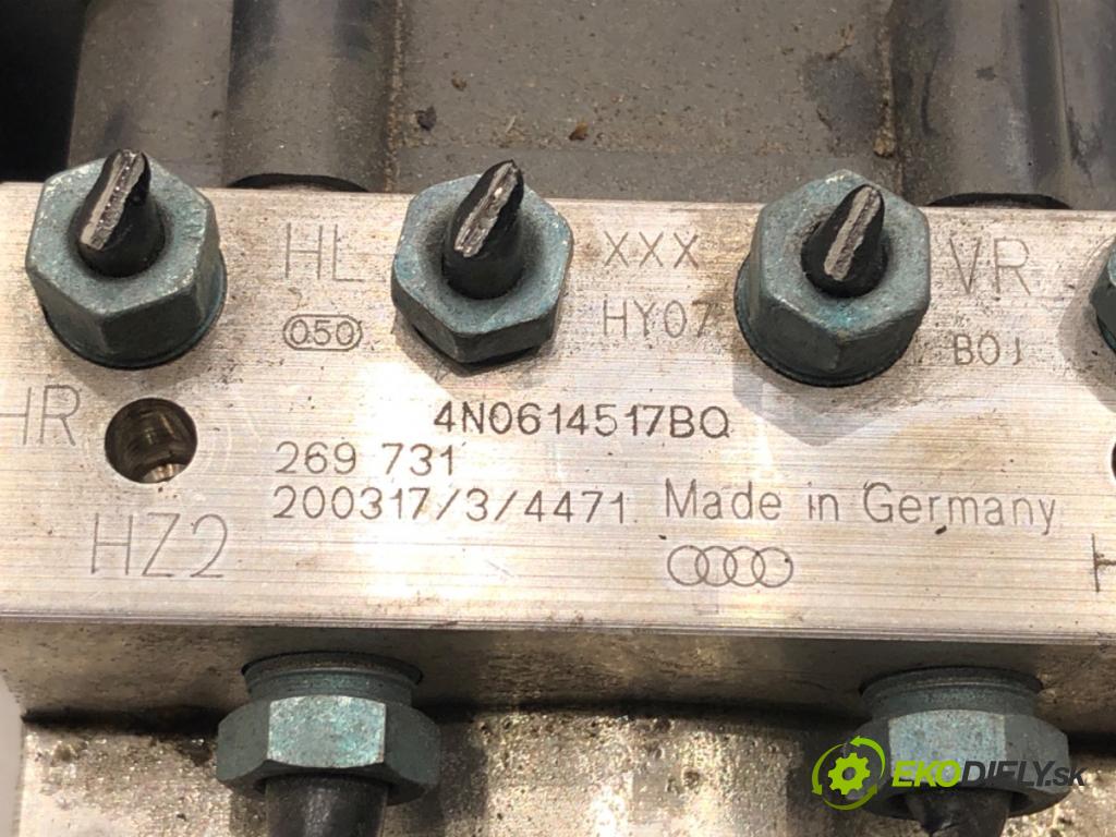 AUDI A8 D5 (4N2, 4N8) 2017 - 2022    60 TFSI Mild Hybrid quattro 338 kW [460 KM] Hybryda silnik benzynowy / elektryczny 2018 - 2022  Pumpa ABS 4N0907379AQ (Pumpy ABS)