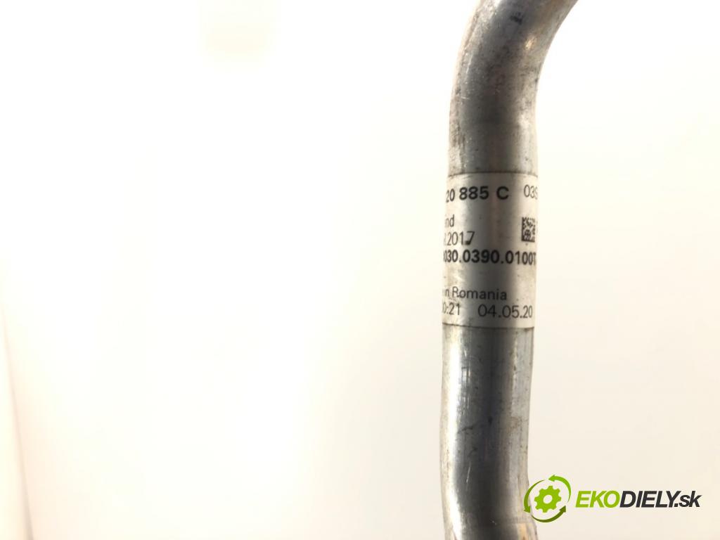 AUDI A8 D5 (4N2, 4N8) 2017 - 2022    60 TFSI Mild Hybrid quattro 338 kW [460 KM] Hybryda silnik benzynowy / elektryczny 2018 - 2022  rúrka klimatizácie 4N0820885C (Rúrky klimatizácie)