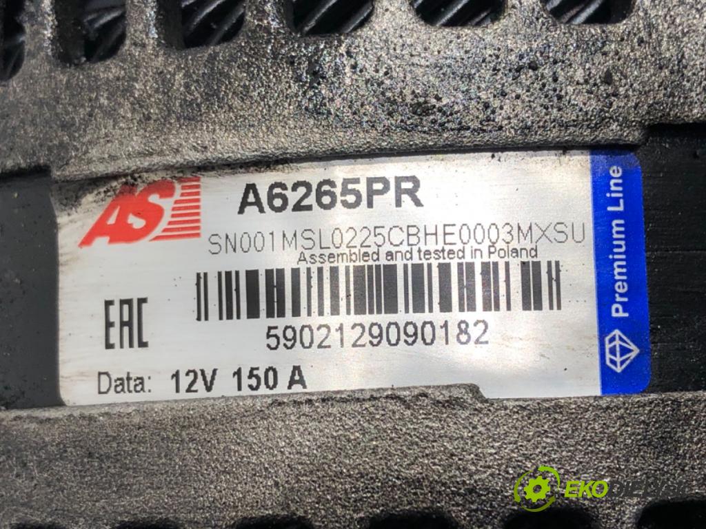 FORD FOCUS II Turnier (DA_, FFS, DS) 2004 - 2012    1.6 TDCi 80 kW [109 KM] olej napędowy 2004 - 2012  Alternátor  (Alternátory)