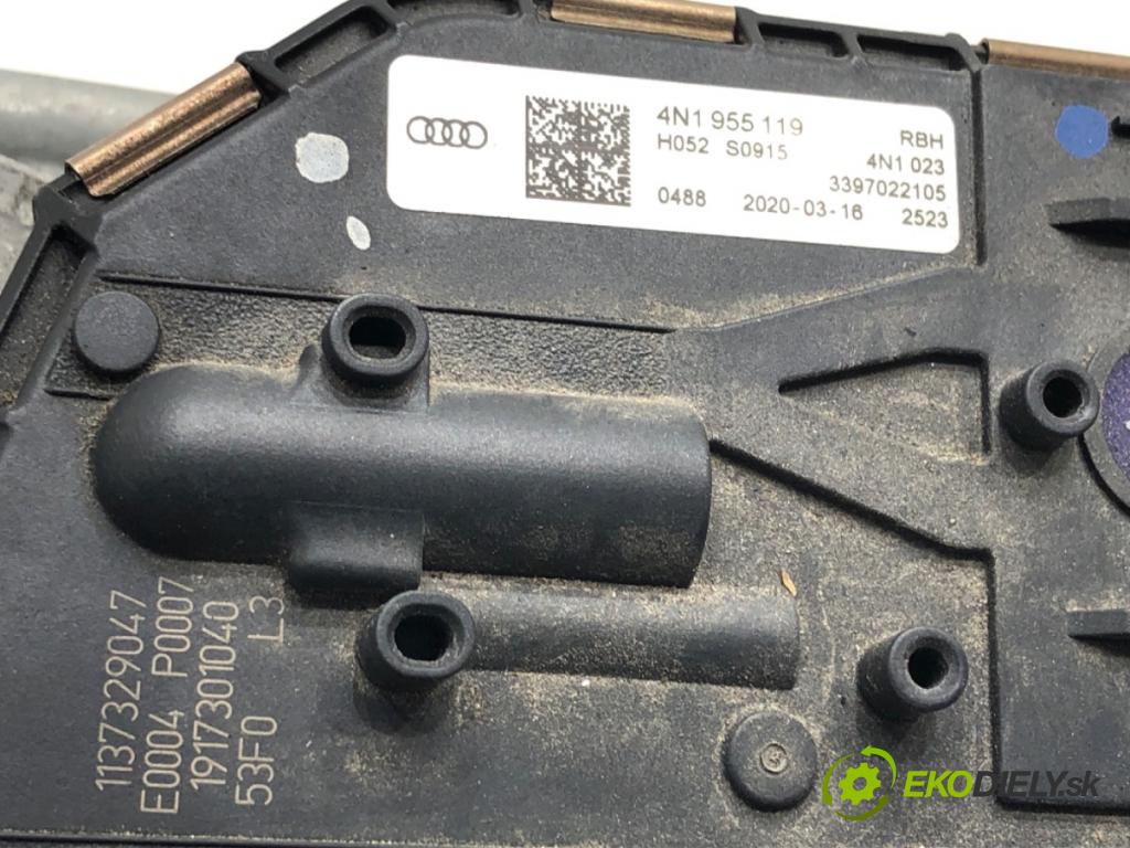 AUDI A8 D5 (4N2, 4N8) 2017 - 2022    60 TFSI Mild Hybrid quattro 338 kW [460 KM] Hybryda silnik benzynowy / elektryczny 2018 - 2022  Mechanizmus stieračov predný 4N1955023A (Motorčeky stieračov predné)