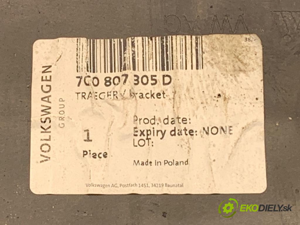 MAN TGE Autobus 2017 - 2022    2.0 TDI 130 kW [177 KM] olej napędowy 2017 - 2022  výztuha nárazníka zadní část 7C0807305D (Výztuhy zadní)