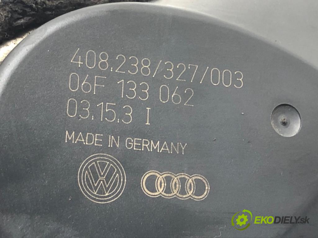 AUDI A3 (8P1) 2003 - 2013    2.0 FSI 110 kW [150 KM] benzyna 2003 - 2008  Škrtiaca klapka 06F133062 (Škrtiaca klapka)