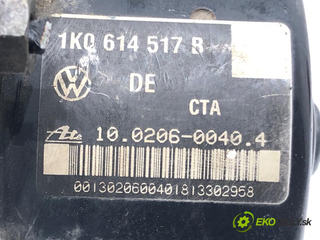 AUDI A3 (8P1) 2003 - 2013    2.0 FSI 110 kW [150 KM] benzyna 2003 - 2008  pumpa ABS 1K0907379D 1K0614517B (Pumpy brzdové)