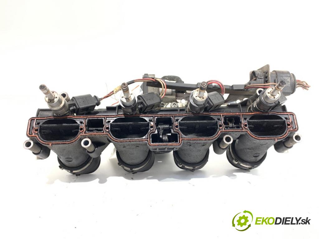 AUDI A3 (8P1) 2003 - 2013    2.0 FSI 110 kW [150 KM] benzyna 2003 - 2008  Lišta vstrekovacia 06D133209S (Vstrekovacia lišta)