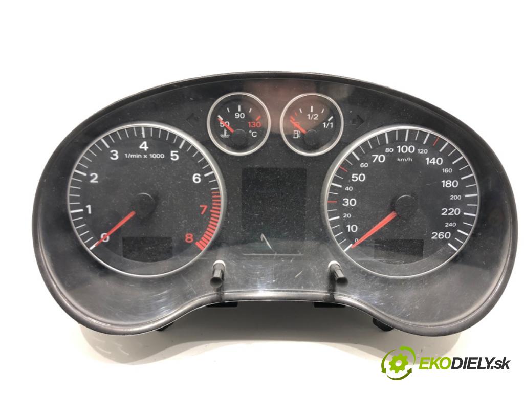 AUDI A3 (8P1) 2003 - 2013    2.0 FSI 110 kW [150 KM] benzyna 2003 - 2008  Prístrojovka 8P0920930D (Prístrojové dosky, displeje)
