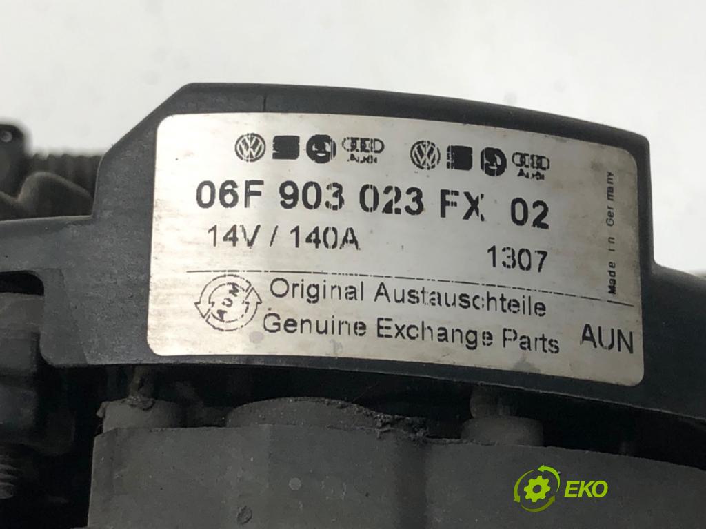 AUDI A3 (8P1) 2003 - 2013    2.0 FSI 110 kW [150 KM] benzyna 2003 - 2008  Alternátor 06F903023FX (Alternátor)