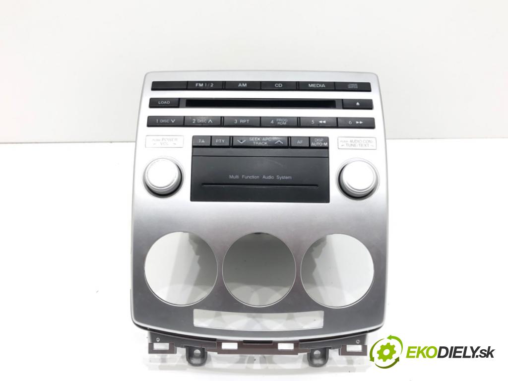 MAZDA 5 (CR19) 2005 - 2010    2.0 CD (CR19) 81 kW [110 KM] olej napędowy 2005 - 2010  RADIO CC9366AR0 (Audio zariadenia)