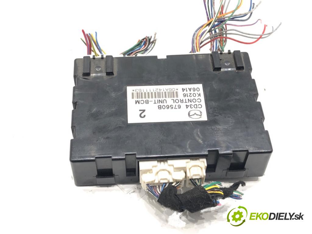 MAZDA 5 (CR19) 2005 - 2010    2.0 CD (CR19) 81 kW [110 KM] olej napędowy 2005 - 2010  Modul BCM CD3467560B (Ostatné)