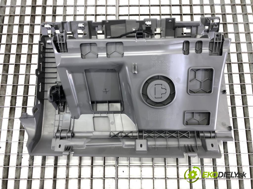 VW TRANSPORTER / CARAVELLE VI Autobus (SGB, SGJ, SHB, SHJ) 2015 - 2022    2.0 TDI 110 kW [150 KM] olej napędowy 2015 - 2022  Priehradka, kastlík spolujazdca  (Priehradka, kastlík)