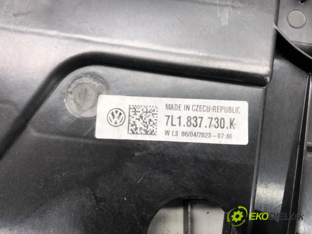 VW TRANSPORTER / CARAVELLE VI Autobus (SGB, SGJ, SHB, SHJ) 2015 - 2022    2.0 TDI 110 kW [150 KM] olej napędowy 2015 - 2022  mechanismus okna pravý přední část 7L1837730K 7L2959406