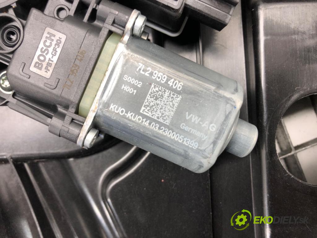 VW TRANSPORTER / CARAVELLE VI Autobus (SGB, SGJ, SHB, SHJ) 2015 - 2022    2.0 TDI 110 kW [150 KM] olej napędowy 2015 - 2022  mechanismus okna pravý přední část 7L1837730K 7L2959406