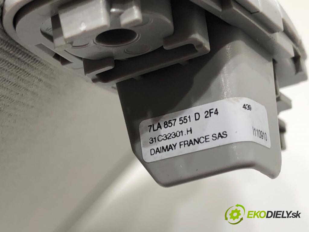 VW TRANSPORTER / CARAVELLE VI Autobus (SGB, SGJ, SHB, SHJ) 2015 - 2022    2.0 TDI 110 kW [150 KM] olej napędowy 2015 - 2022  Clona slnečná ľavy