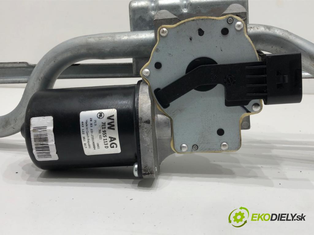 VW TRANSPORTER / CARAVELLE VI Autobus (SGB, SGJ, SHB, SHJ) 2015 - 2022    2.0 TDI 110 kW [150 KM] olej napędowy 2015 - 2022  Mechanizmus stieračov predný 7E1955113D (Motorčeky stieračov predné)