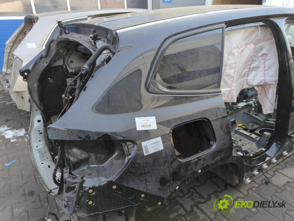 BMW X1 (U11) 2022-2025    s-drive 2.0i 115kW [156KM] BENZYNA  KAROSERIA ČTVRŤÁK blatník zadní část levý pravý práh střecha PODŁUŻNICA levý pravý