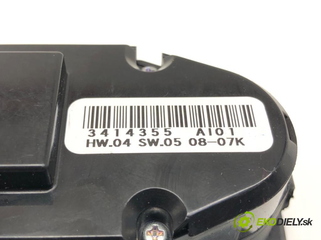BMW X3 (E83) 2003 - 2011    3.0 sd 210 kW [286 KM] olej napędowy 2006 - 2008  Prepínač okien 3414355 (Prepínače, spínače, tlačidlá a ovládače kúrenia)