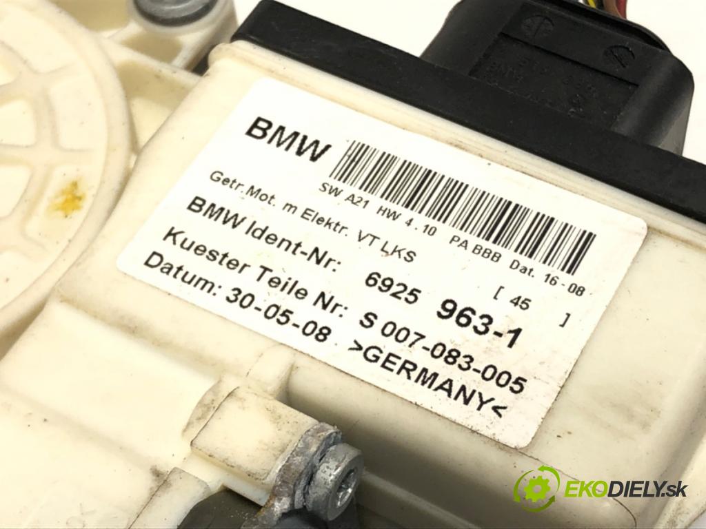 BMW X3 (E83) 2003 - 2011    3.0 sd 210 kW [286 KM] olej napędowy 2006 - 2008  mechanismus okna levý přední část 6925963-1