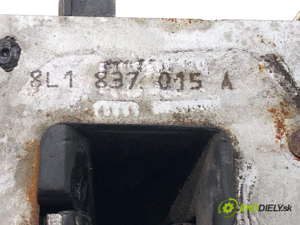 AUDI A3 (8L1) 1996 - 2006    1.9 TDI 96 kW [130 KM] olej napędowy 2000 - 2003  zámok dveře levý přední část 8L1837015A