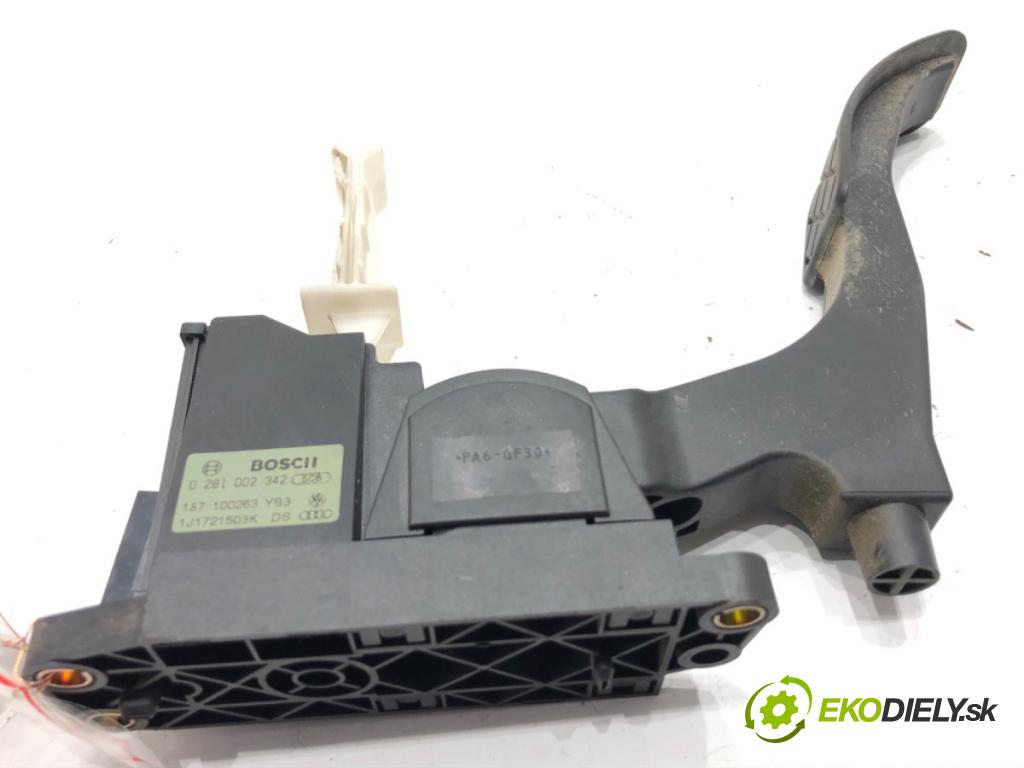 AUDI A3 (8L1) 1996 - 2006    1.9 TDI 96 kW [130 KM] olej napędowy 2000 - 2003  Potenciometer plynu 0281002342 (Pedále)