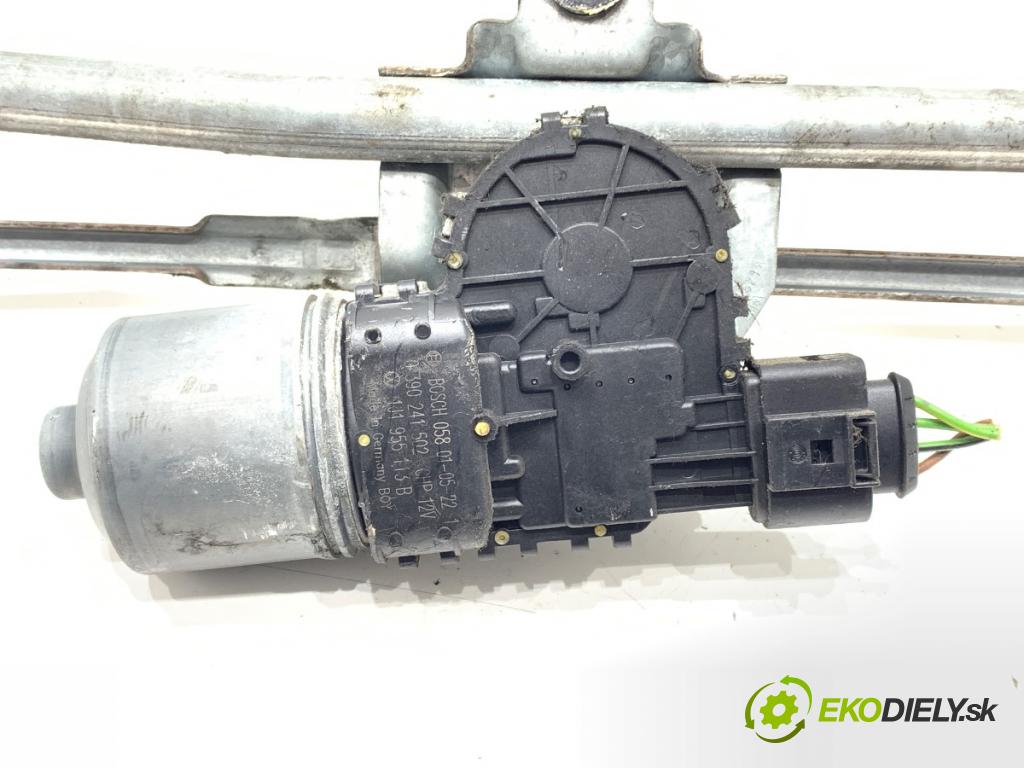 AUDI A3 (8L1) 1996 - 2006    1.9 TDI 96 kW [130 KM] olej napędowy 2000 - 2003  Mechanizmus stieračov predný 1J0955325A (Motorčeky stieračov predné)