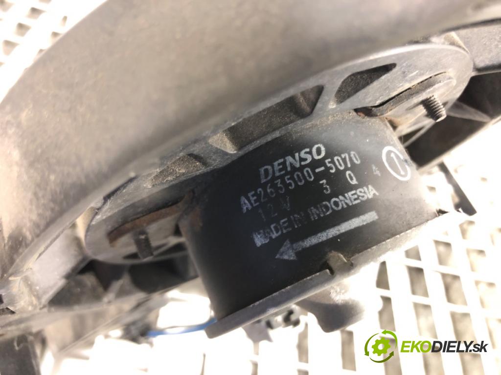 MITSUBISHI MIRAGE / SPACE STAR VI liftback (A0_A) 2012 - 2022    1.0 (A05A) 52 kW [71 KM] benzyna 2012 - 2022  ventilátor chladiče AE263500-5070 (Ventilátory)