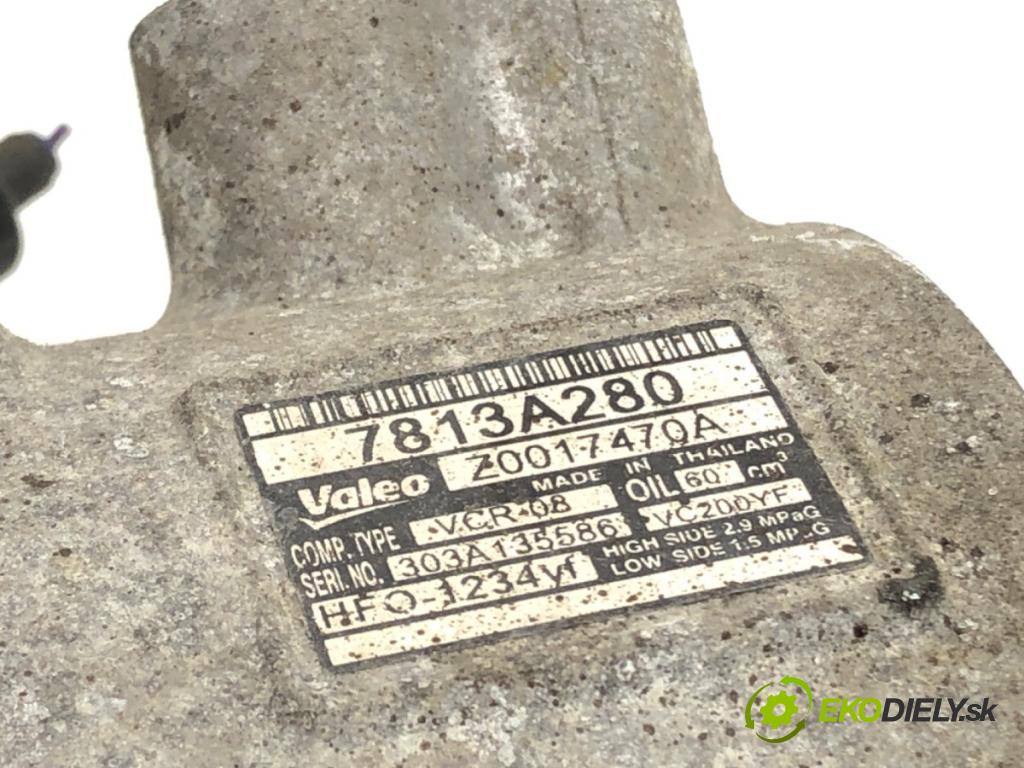 MITSUBISHI MIRAGE / SPACE STAR VI liftback (A0_A) 2012 - 2022    1.0 (A05A) 52 kW [71 KM] benzyna 2012 - 2022  Kompresor klimatizácie 7813A280 (Kompresory klimatizácie)