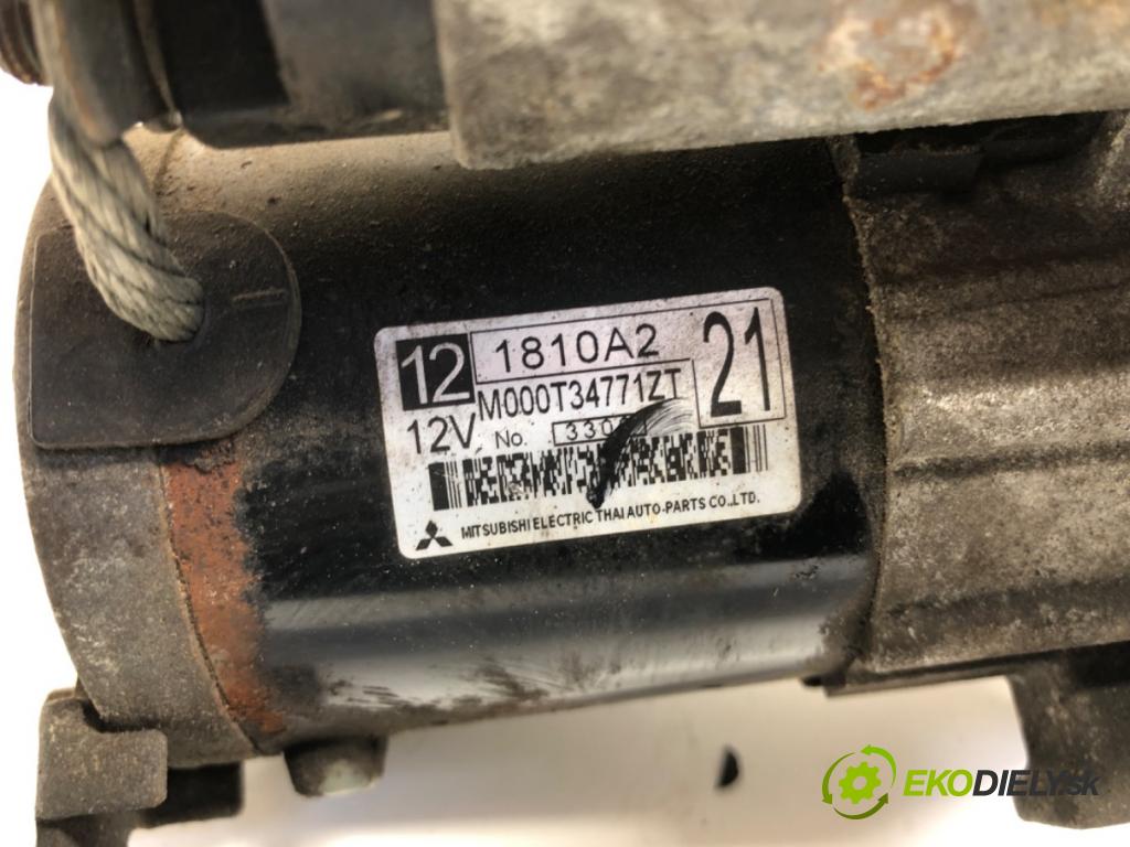 MITSUBISHI MIRAGE / SPACE STAR VI liftback (A0_A) 2012 - 2022    1.0 (A05A) 52 kW [71 KM] benzyna 2012 - 2022  Štartér M000T34771ZT (Štartéry)