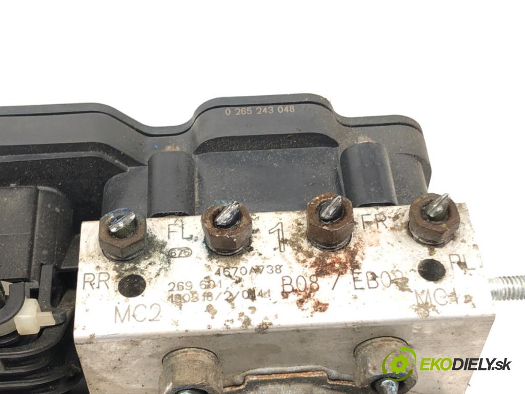 MITSUBISHI MIRAGE / SPACE STAR VI liftback (A0_A) 2012 - 2022    1.0 (A05A) 52 kW [71 KM] benzyna 2012 - 2022  Pumpa ABS 4670A738 (Pumpy ABS)