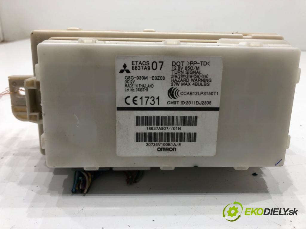 MITSUBISHI MIRAGE / SPACE STAR VI liftback (A0_A) 2012 - 2022    1.0 (A05A) 52 kW [71 KM] benzyna 2012 - 2022  modul BSI G8C-930M-E0Z08 (Pojistkové skříňky)