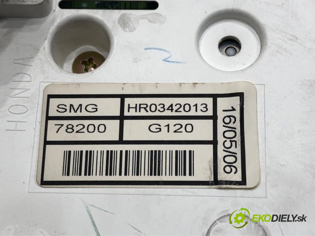 HONDA CIVIC VIII Hatchback (FN, FK) 2005 - 2022    1.8 (FN1, FK2) 103 kW [140 KM] benzyna 2005 - 2022  Otáčkomer HR0342013 (Prístrojové dosky, displeje)